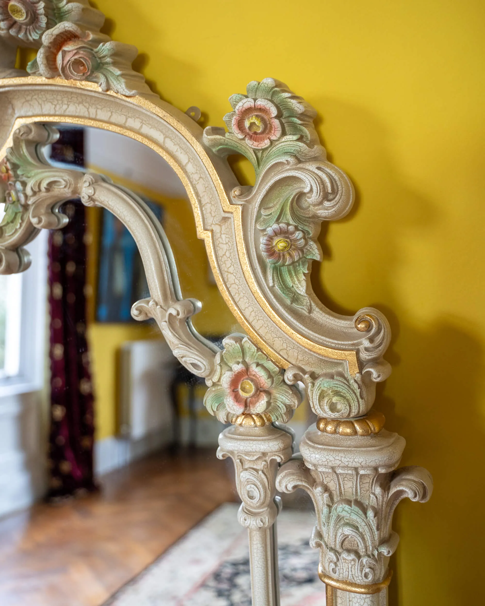 Decorative Italian Mirror - Supporting View 2